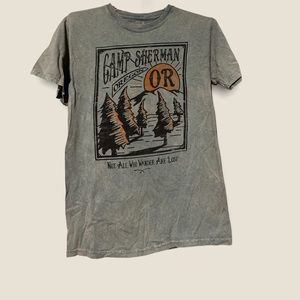 NOT ALL WHO WONDER ARE LOST VINTAGE T SHIRT